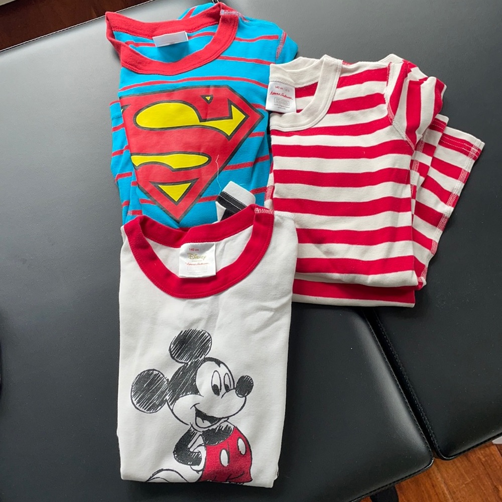 EUC Hanna Andersson bundle short jammies